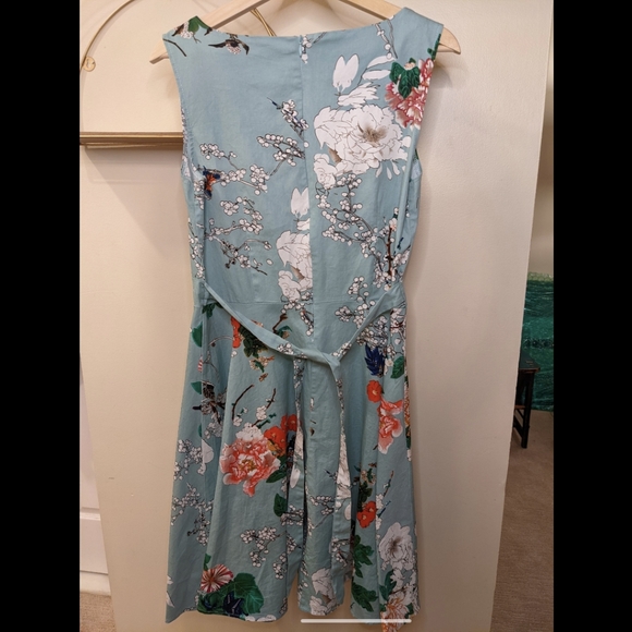 Floral Rockabilly A-Line Dress - Picture 3 of 10